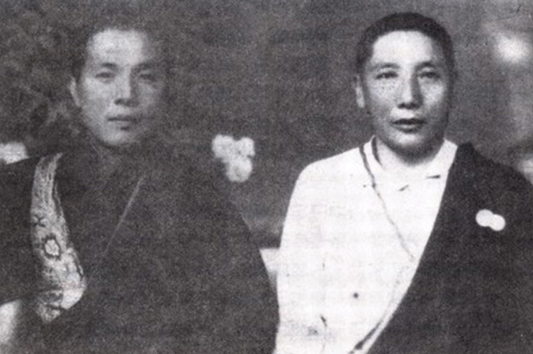 Lama Kan Tsao and Chago Thubten in Kham 1954
