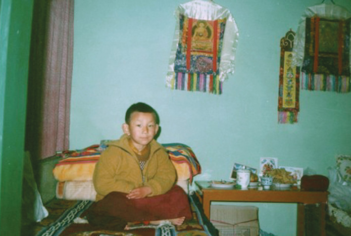Yangsi at his home in India
