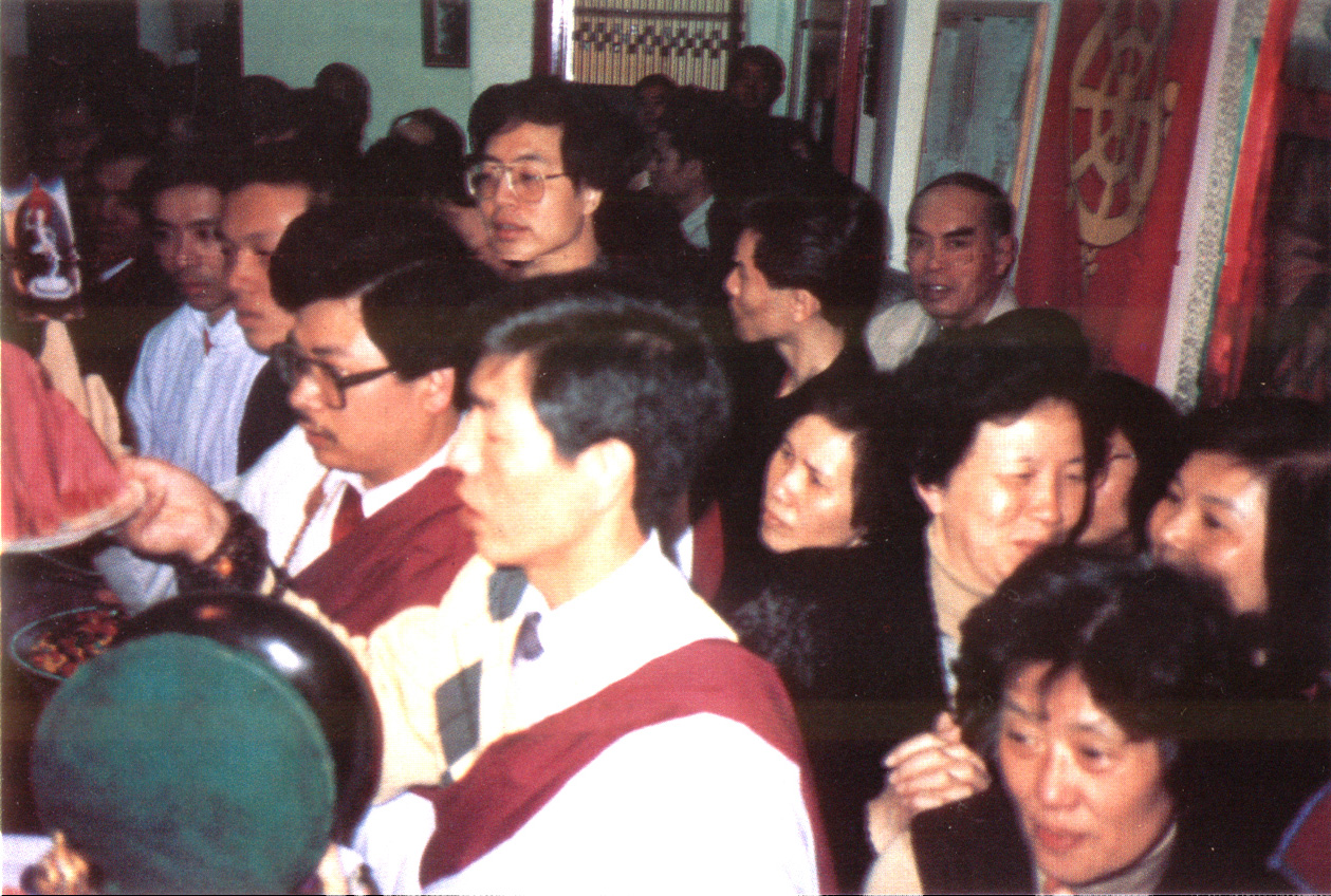 上师咕萨哩灌顶盛况